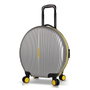 Zoozie Bags Maleta Gris 53x43x27 cm